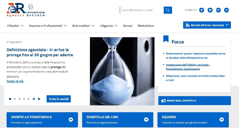 Fisco online novità
