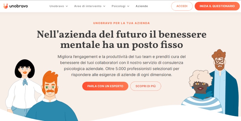 unobravo servizi aziende